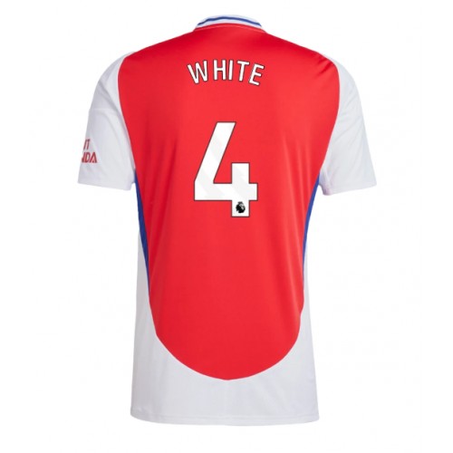 Dres Arsenal Ben White #4 Domaci 2024-25 Kratak Rukav